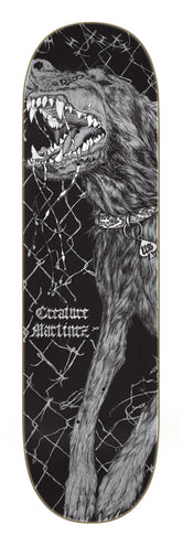 8.6in Martinez Guero Creature Skateboard Deck